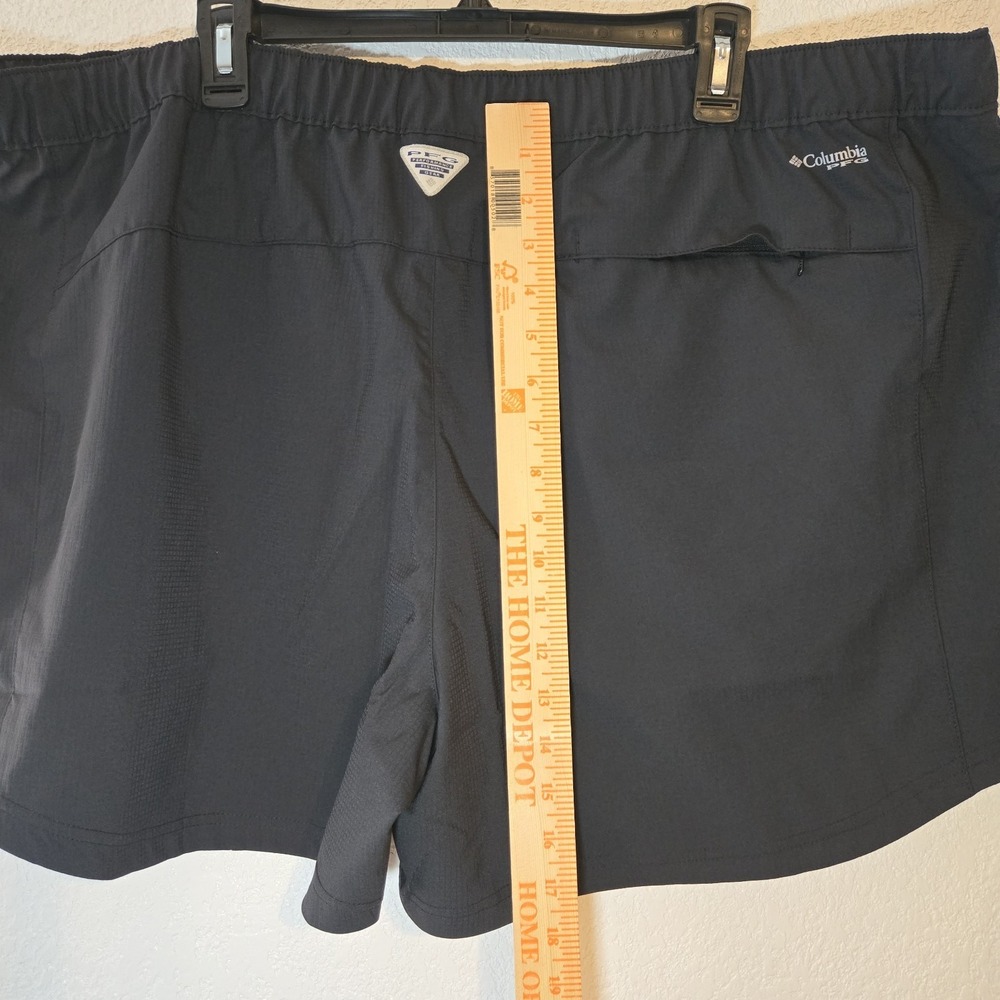 Columbia PFG Omni-Shade Shorts Womens 2X Black Performance Fishing Gear UPF 50 - Picture 9 of 16